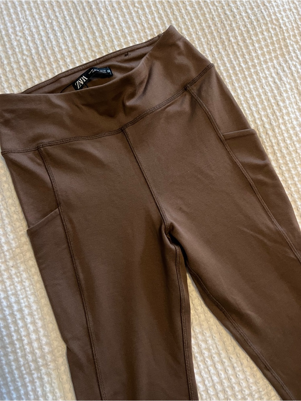 Zara Chocolate Brown Leggings